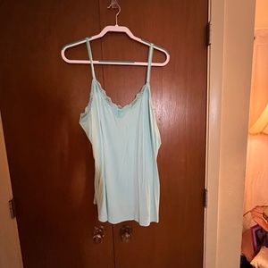 Old Navy XXL Light Aqua Cami Tank